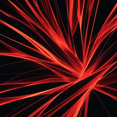 Radiating Red Energy Beams