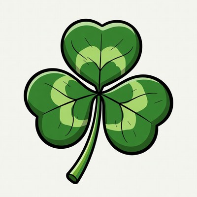 Four-leaf clover illustration