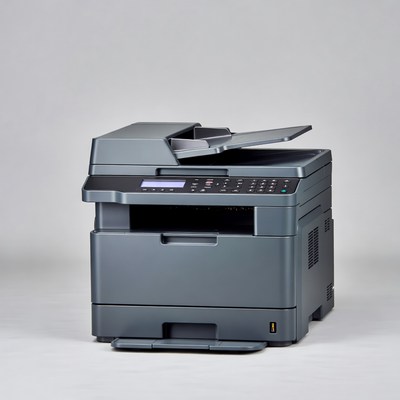 Gray Multifunction Printer