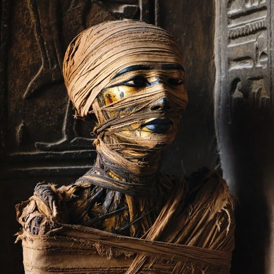 Ancient Egyptian Mummy Portrait