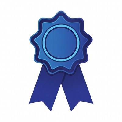 Blue Ribbon Award Illustration