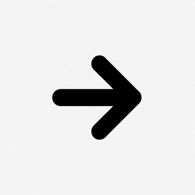 Black right arrow icon