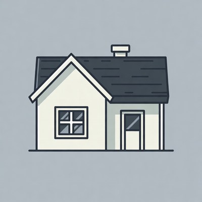 Simple White House Illustration