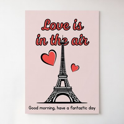 Love is in the Air Eiffel Tower