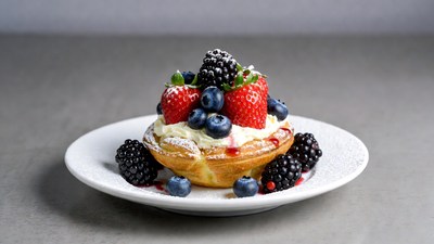 Strawberry Blueberry Pastry Tart