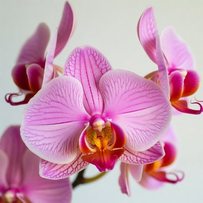 Pink Phalaenopsis Orchid Bloom