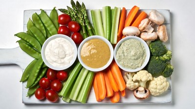 Vegetable Platter with Dips