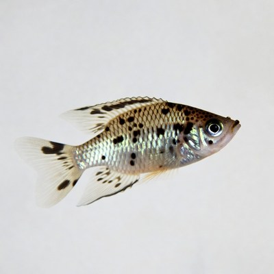 Spotted Convict Cichlid Fish