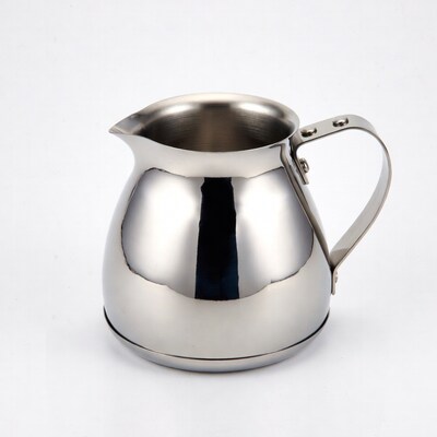 Shiny Stainless Steel Milk Pitcher