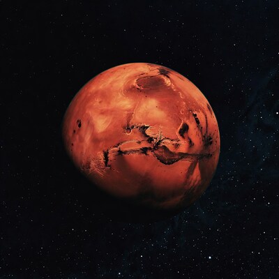 Mars Planet in Space