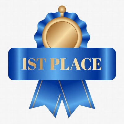 1st Place Blue Ribbon