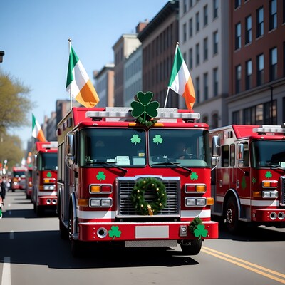 St. Patrick's Day Fire Truck Parade