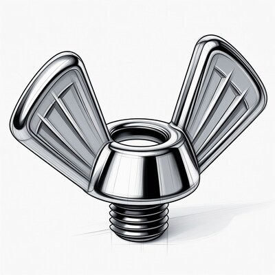 Shiny Wing Nut Illustration