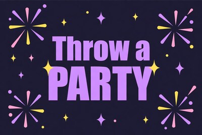 Throw a Party Illustration