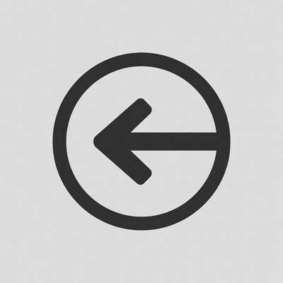 Circular left arrow icon