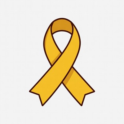 Yellow Ribbon Illustration