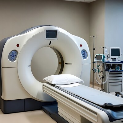 CT Scanner in Hospital Room