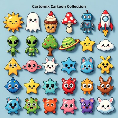 Cartoomix Cute Cartoon Collection