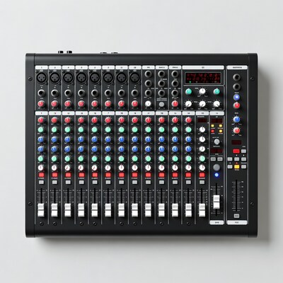 12-Channel Audio Mixer