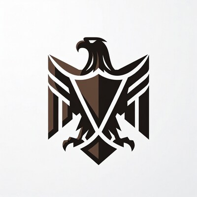 Eagle Shield Logo Illustration