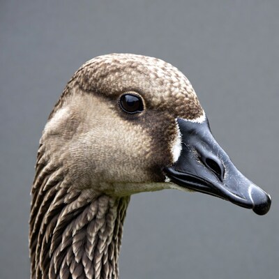 Close-up Canada Goose head