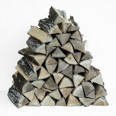 Stack of Firewood Logs