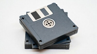 Stack of Floppy Disks