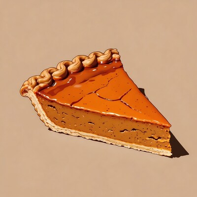Pumpkin Pie Slice