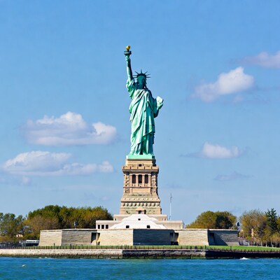 Statue of Liberty in New York Harbor