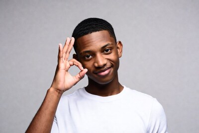 African-American man making OK sign