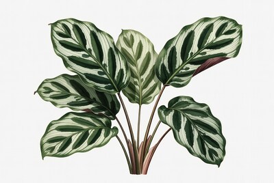 Calathea Plant Illustration