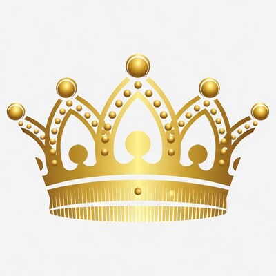 Golden Crown Illustration
