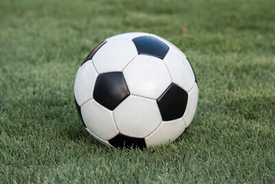 Soccer Ball on Green Grass