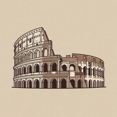 Colosseum Illustration