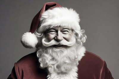 Smiling Santa Claus portrait