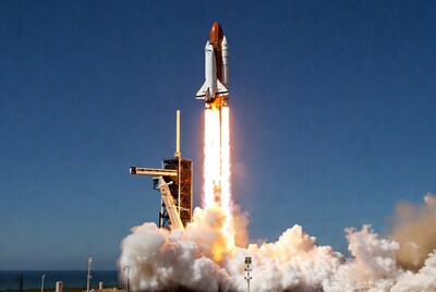Space Shuttle Launching