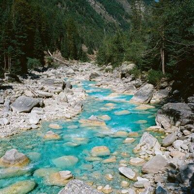 Turquoise River in Alpine Valley