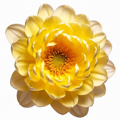 Yellow Dahlia Flower