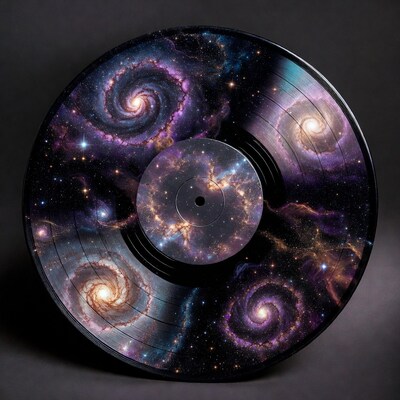 Galaxy Vinyl Record