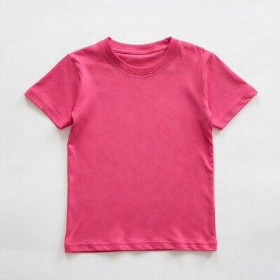 Pink Kids T-Shirt Isolated