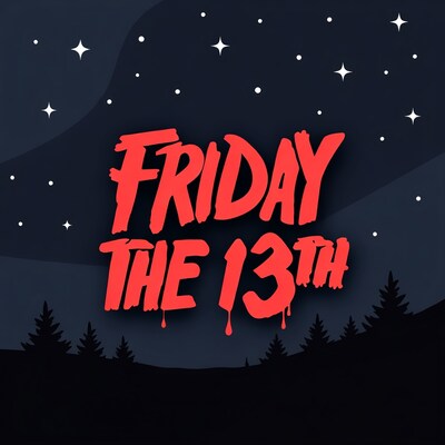 Friday the 13th Horror Illustration