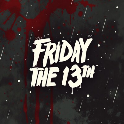 Friday the 13th Horror Graphic