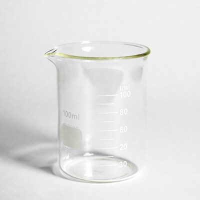 Empty 100ml Glass Beaker