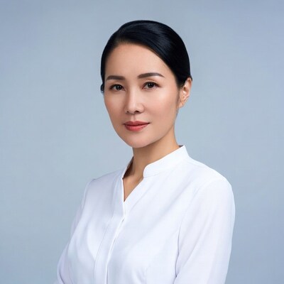 Asian woman in white blouse