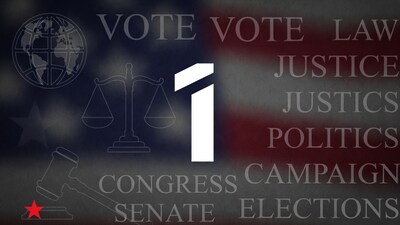 Vote Justice Congress Elections Graphic