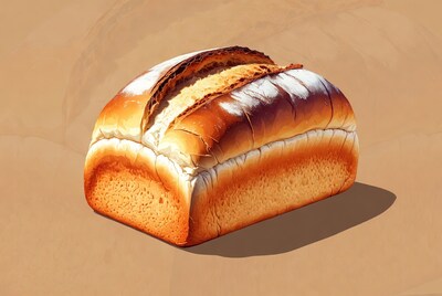 Sliced White Bread Loaf