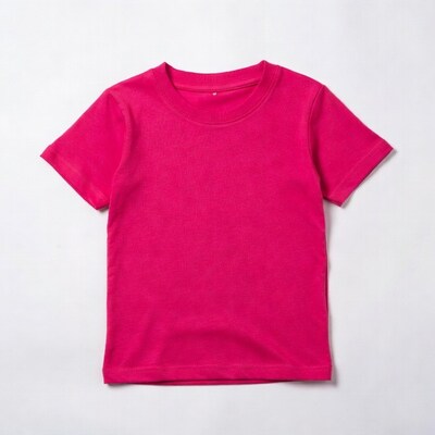 Pink Toddler T-Shirt Isolated