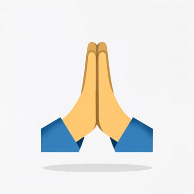 Hands in Namaste Prayer Position