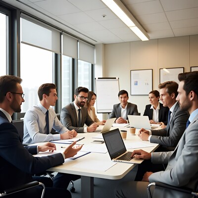 Business team in meeting