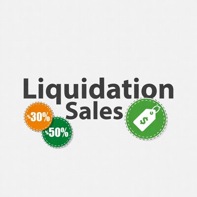 Liquidation Sales 30% 50% Discount